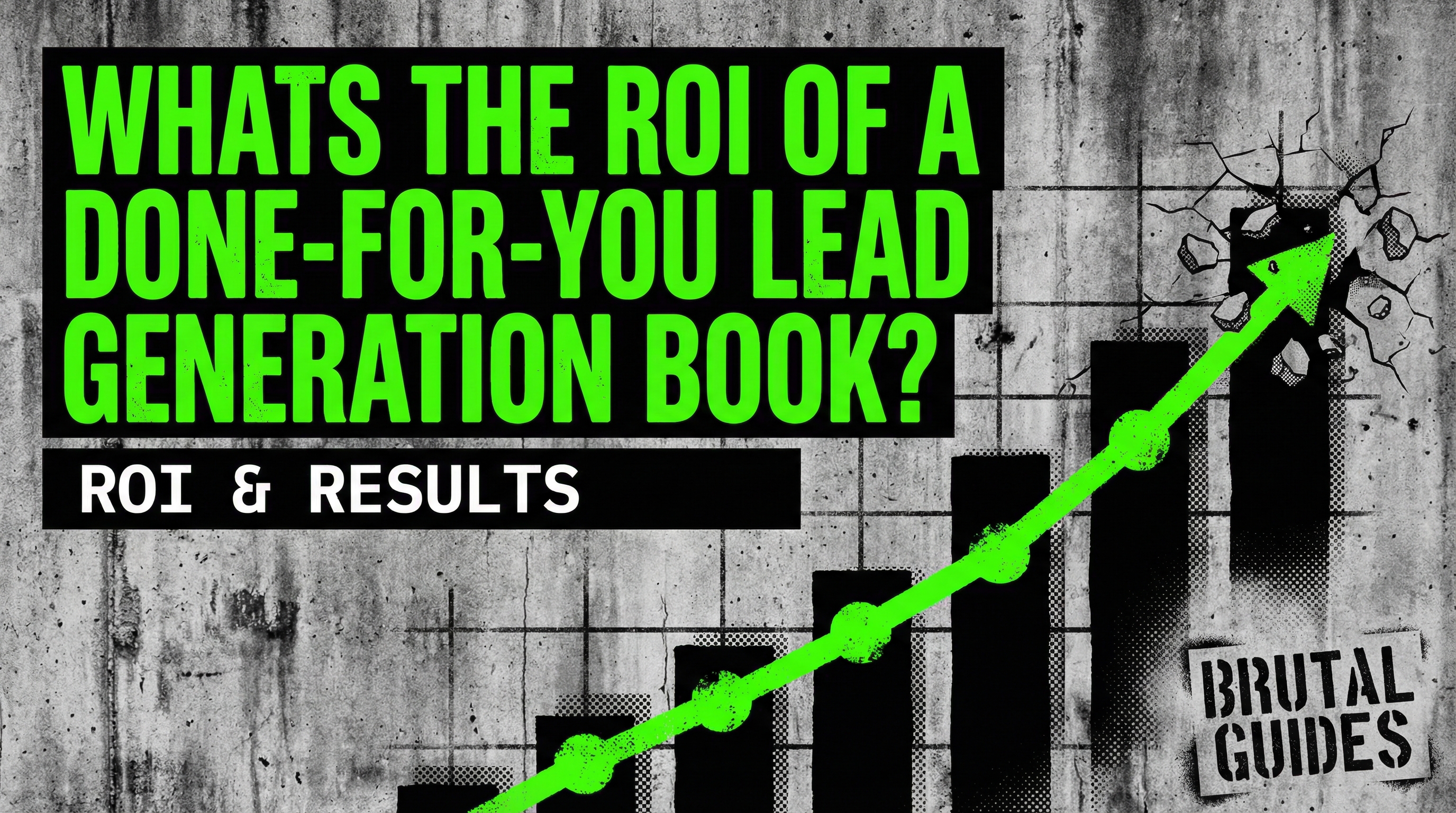 What's the ROI of a Done-for-You Lead Generation Book?